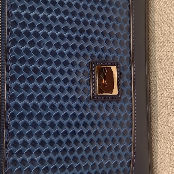 Dooney & Bourke Camden Woven Hobo. EUC. Brilliant Blue - Picture 3 of 12